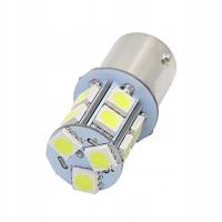 СВЕТОДИОДНАЯ ЛАМПА 13 SMD 5050 P21W R5W R10W BA15S БЕЛАЯ