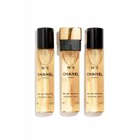 CHANEL No5 TWIST AND SPRAY EDT 3X20 ML WKŁADY