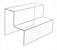 Стенд стенд дисплей лестницы (Лестницы) 40см 2 ступени плексиглас (оргстекло)