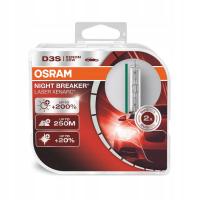 OSRAM D3S XENARC Night Breaker Laser 220% 2SZT