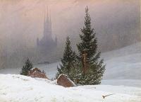 Caspar David Friedrich - Winter landscape (London)
