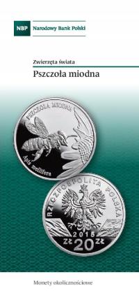 Folder do monet - PSZCZOŁA MIODNA