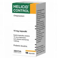 Helicid Control 10 mg 14 kapsułek