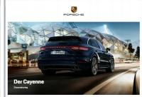 Porsche Cayenne prospekt model 2020 duży