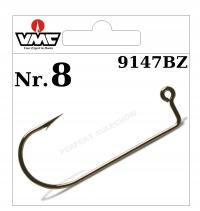 50 x JIG HACZYK VMC 9147BZ Nr.8 odlewanie główek