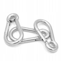 12x140 Karabińczyk Nierdzewny Z Kauszą Kwasowy 1st