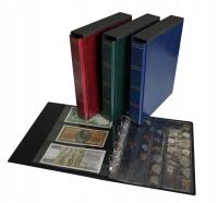 Klaser na banknoty i monety świata z futerałem Karty Optima