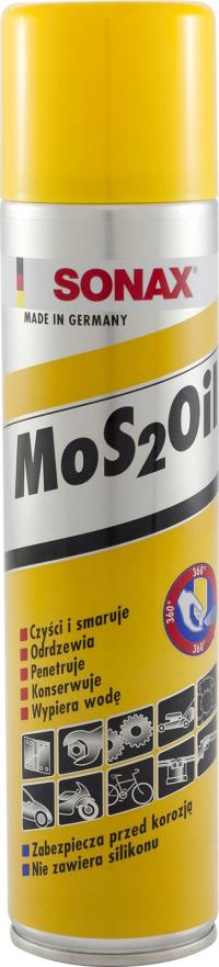 olej MOS2 SONAX 400ml aerosol
