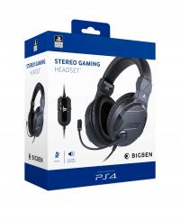 Headset BigBen Titanium PS4 srebrny