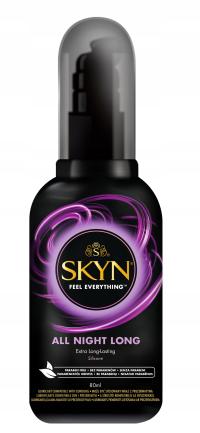 SKYN ALL NIGHT long 80ml интимный гель для повышения ощущений на основе силикона