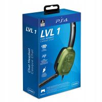 PDP Słuchawki PS4 LvL.1 SONY CAMO GREEN - SONY