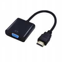 Адаптер Gembird A-HDMI-VGA-04 черный