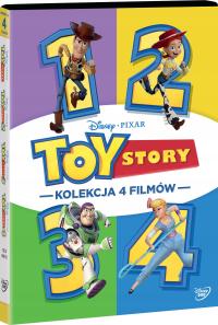 Toy Story - Kolekcja 4 filmów płyta DVD