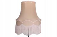 Абажур большой, до лампы стоящих и висящих. Бежевый