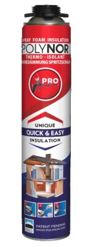 Пена брызг пены Пур Полинор про изолирует утепление гаража чердака
