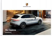 Porsche Cayenne prospekt model 2019