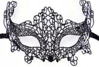 Сексуальная кружевная маска для глаз, украшенная карнавалом