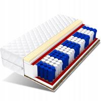 Матрас 160x80 кокос латекс карман 7 зон Сириус