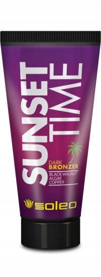 SOLEO SUNSET TIME DARK BRONZER КРЕМ ДЛЯ ЗАГАРА В СОЛЯРИИ