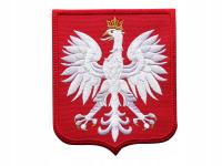 Эмблема польский орел, патч, термо, липучка 20 шт
