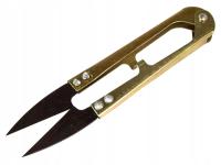 Резаки для ниток портной металл золото 10 см