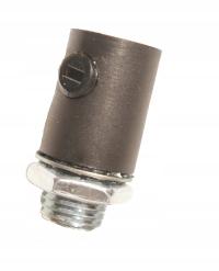 BLOKADA DO PRZEWODU W OPLOCIE CZARNA WALEC