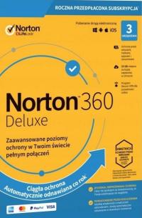 NORTON 360 DELUXE 3 ПК 1 ГОД 25GB Secure VPN