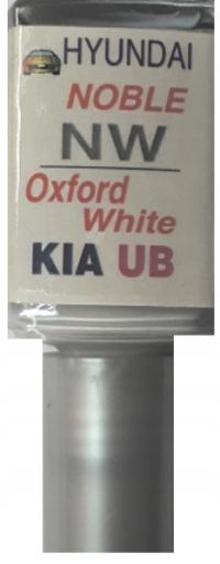 Zaprawka lakier do rys 10ml KIA UB OXFORD WHITE HYUNDAI NW NOBLE