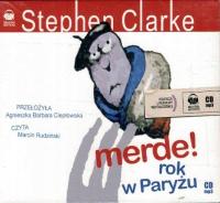 Merde rok w Paryżu S. Clarke Audiobook CD Mp3