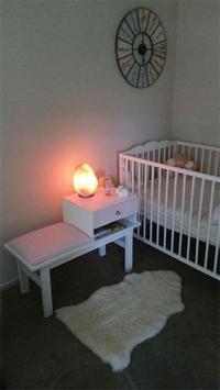 Lampka solna ok 3kg do pokoju dla niemowląt dzieci