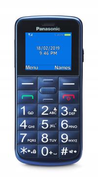 Panasonic KX-TU110EXC телефон для пожилых людей синий
