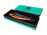 Brzytwa Barberska do golenia zarostu i włosów z rączką drewnianą na żyletki