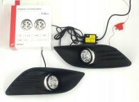 Lampy światła dzienne dziennej DRL LED Ford Focus mk2 lift 2008-2010