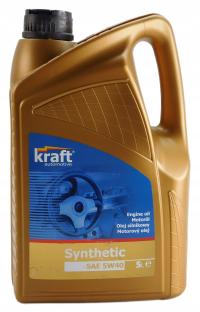 Синтетическое масло Kraft Synthetic 5 l 5W-40