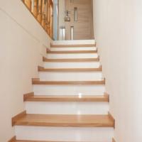 Подступенки лестницы белый Полер на размер повод 19x120 см