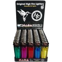50X зажигалка трут H. F. прозрачный микс