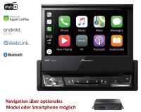 Pioneer AVH-Z7200DAB Radio samochodowe 1DIN LCD iPhone CarPlay Android Auto