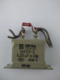 Kondensator UNITRA TELPOD MPHP-2 400V 05-80