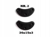 FLEKI ŻABKI PODKÓWKI NA OBCASY BUTY NR. 2