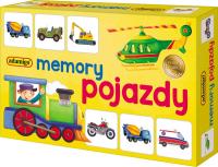 GRA MEMORY MEMO POJAZDY gra pamięciowa dla dzieci +3 lata