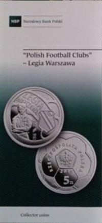 Folder NBP 100 lat klubu LEGIA WARSZAWA angielski