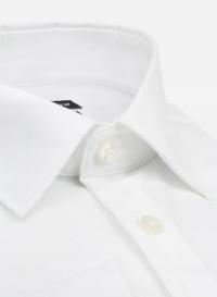 Рубашка мужская 42 176/182 SLIM Белый ПРЕМИУМ