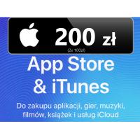 App Store iTunes 200 рублей для Пополнения Apple, iPhone