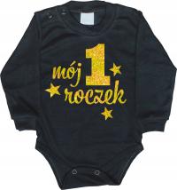 Body pierwszy roczek 1 urodziny z imieniem rozm