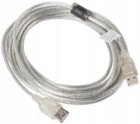 Kabel Przedłużacz USB 2.0 5m Lanberg