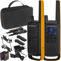 2x MOTOROLA T82 EXTREME PMR 446 KRÓTKOFALÓWKI WALKIE TALKIE RADIOTELEFONY