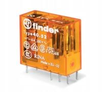 Przekaźnik elektromagnetyczny FINDER 40.52.8.012.0000 12VAC 8A/250VAC DPDT