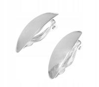 Srebrne dyskretne klipsy