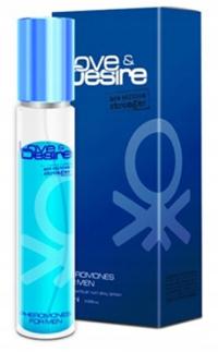 LOVE DESIRE 15ml Silne Sex Perfumy z Feromonami Męskie Oryginalne Skuteczne