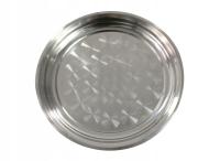 PŁYTKA TACA METALOWA OKRĄGŁA - 25 CM